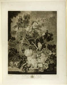 Houghton Galerisinden Bir Meyve Parçası by Richard Earlom