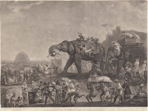Kalküta Hyderbeck Büyükelçiliği by Richard Earlom