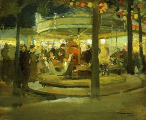Carousel, c.1900-1901 (tuval üzerine yağlı boya)