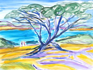 Selvi Ağacı, Karamel, 2019 by Richard Fox