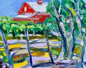 Okaliptüs ve Bağ, Napa, 2019 by Richard Fox