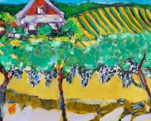 Merlot Üzümleri, Napa, 2017 by Richard Fox