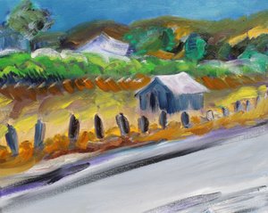 Otoyol Kenarındaki Kulübe, 2017 by Richard Fox