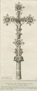 Lichfield - Haç: gravür, Ağustos 1782 (baskı) by Richard Greene