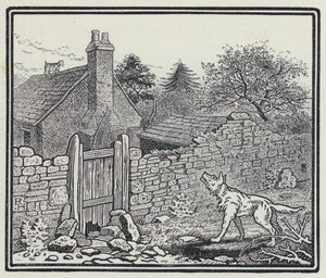 Kurt Ve Çocuk (gravür) by Richard Heighway