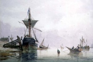 Shoreham (kağıt üzerine sulu boya)