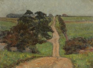 Northleach, Gloucestershire yakınlarında bir Roma Yolu by Richard Heyworth