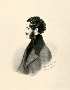 Edmund Aziz John Mildmay, 1841. by Richard James Lane