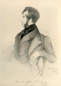 Edward Lytton Bulwer, 1837. by Richard James Lane