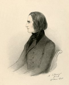 F. Liszt, 1840. by Richard James Lane