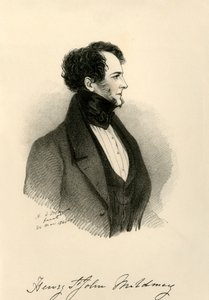 Sir Henry St. John Mildmay, 1841. by Richard James Lane