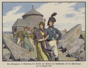 Kral Frederick William III ve Prusya Kraliçesi Louise, Schneekoppe