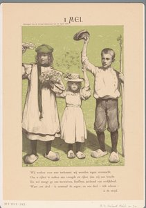 1 mei (nesne üzerindeki orijinal başlık) by Richard Nicolaüs Roland Holst