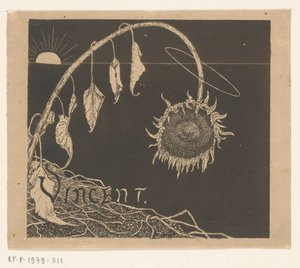 Kapak tasarımı: Richard Roland Holst, Vincent Van Gogh