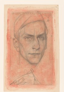 Oymacı B. Essers'ın portresi by Richard Nicolaüs Roland Holst