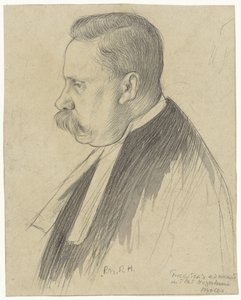 Hogerhuis davasında Troelstra'nın avukatı by Richard Nicolaüs Roland Holst