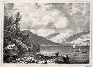 Loch Lomond, 1826. by Richard Parkes Bonington