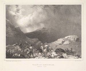 Vallée de Glenfinlas Glenfinlas Vadisi, 1826. by Richard Parkes Bonington