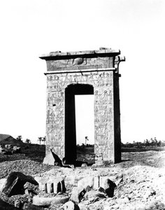 Karnak Tapınak Kemeri, Mısır, 1863-1864
