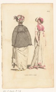 Londra ve Paris Kadın Modası Dergisi, No.17. Paris Elbisesi, 1799