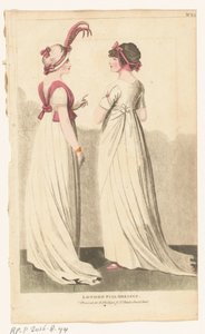 Londra ve Paris Kadın Modası Dergisi. 22. Londra Tam Elbiseler.