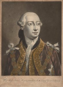 Kral George III, c.1762 (mezzotint)