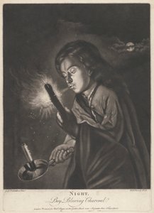 Gece - Kömür üfleyen çocuk by Richard Purcell