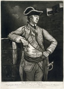 Honble. Bay Wm. Howe, Bath Şövalyesi ve Majestelerinin Amerika