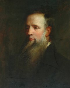 Merhum Francis Waller (tuval üzerine yağlı boya) by Richard Waller