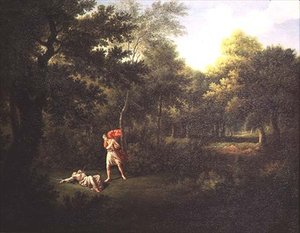 Cephalus ve Procris by Richard Westall