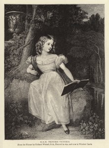 H R H Prenses Victoria by Richard Westall