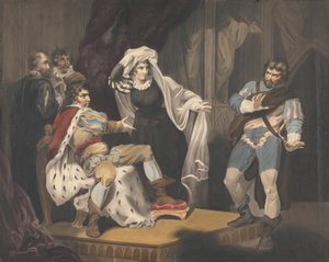 Bir Taht Hakkında Tiyatro Figürleri by Richard Westall