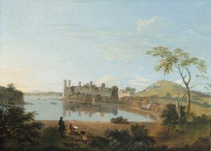 Caernarvon Kalesi, c.1744 (tuval üzerine yağlı boya)