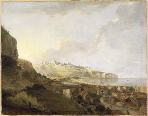 Dover, c.1746-47 (tuval üzerine yağlı boya) by Richard Wilson