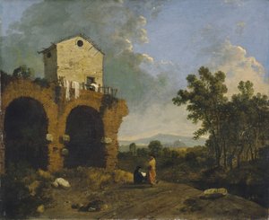 Tivoli yakınlarındaki Hadrian'ın Köşkü by Richard Wilson