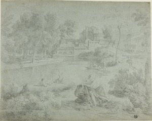 Yıkananlarla İtalyan Manzarası by Richard Wilson