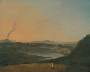 Uzakta Vezüv ile Lago d