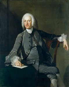 Sir Edward Lloyd d. 1795, 1750. by Richard Wilson