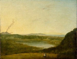 Lago di Agnano, c1752 by Richard Wilson
