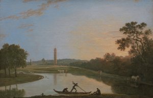 Kew Gardens: Pagoda ve Köprü [1985, Cormack, YCBA Özlü Katalog]