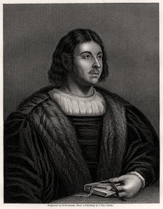 Giovanni Boccaccio, İtalyan yazar ve şair, 19. yüzyıl.
