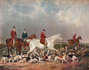 Derbys Geyik Av Köpekleri Kontu, c1823