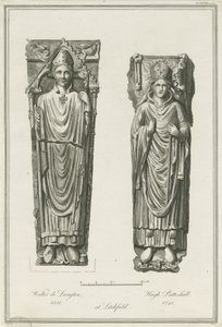 Lichfield Katedrali - Walter de Langton ve Hugh de Patteshull