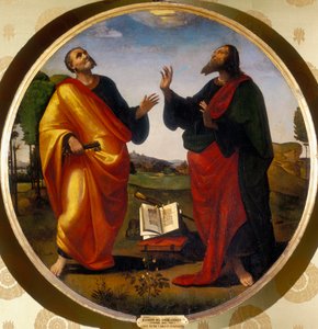 Aziz Peter ve Paul by Ridolfo Il  Ghirlandaio