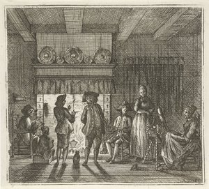 Şöminenin yanında rakamlarla iç mekan Kış. (dizi adı) Kış sahneleri (dizi adı)