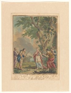 Telemachus ve Mentor perisi Calypso