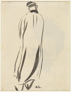 Arkadan görülen bahçıvan adam by Rik Wouters