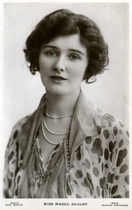 Mabel Sealby, İngiliz aktris, c1900s-c1910s.