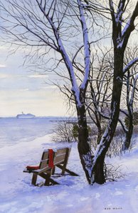 Kırmızı Kazak 2, 2014 (kağıt üzerine suluboya)