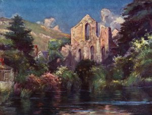 Valle Crucis Manastırı (renkli taş)